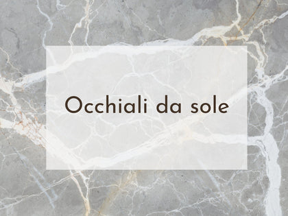 Occhiali da sole