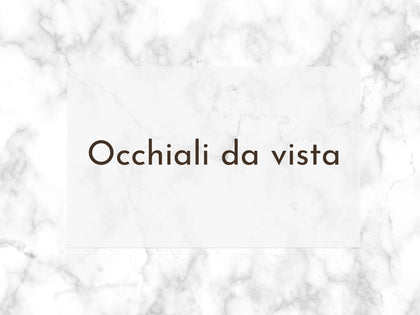 Occhiali da vista donna