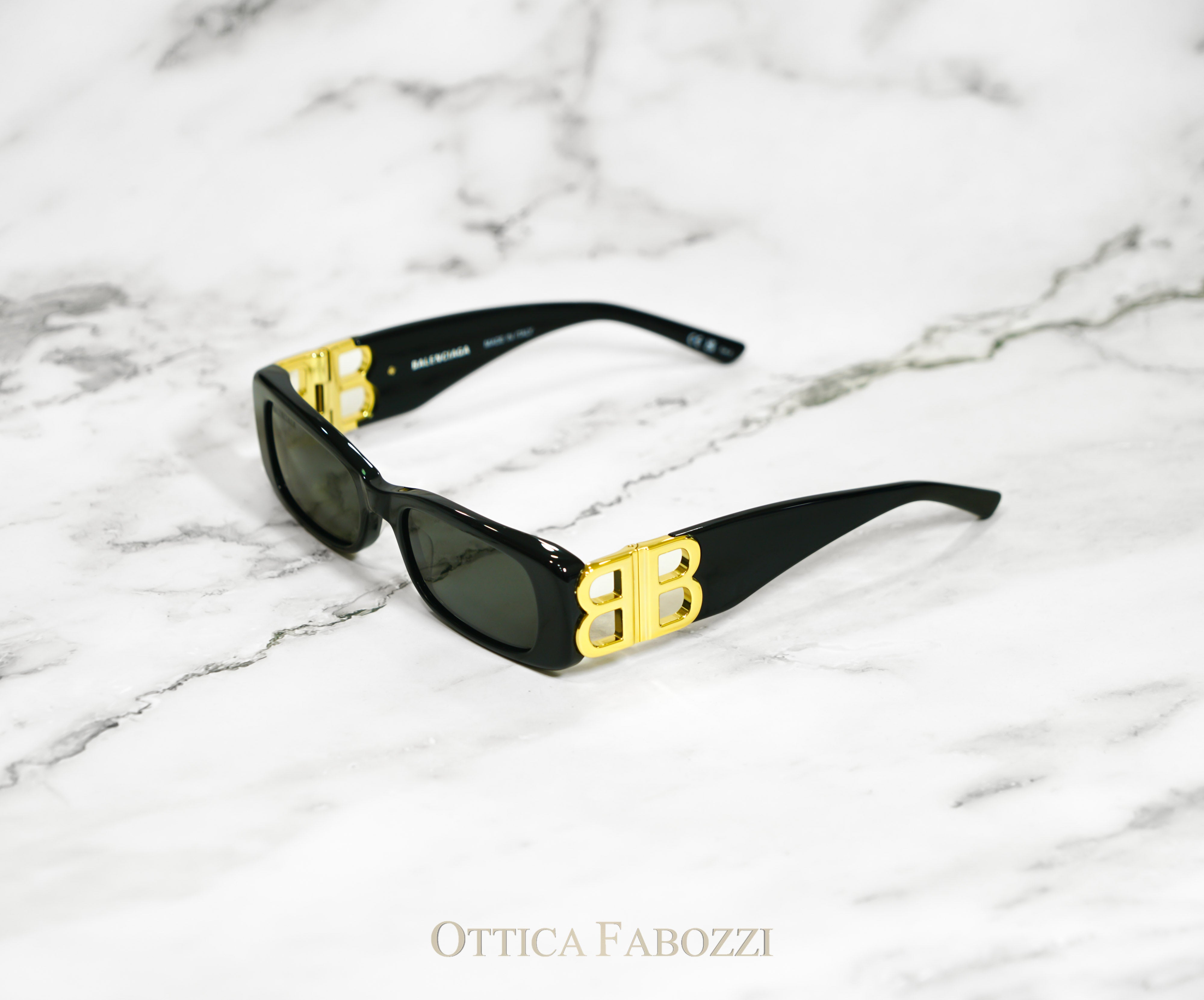 Balenciaga BB0096S 001 - Ottica Fabozzi