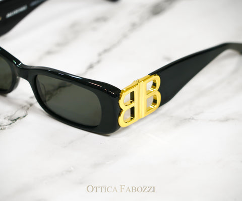 Balenciaga BB0096S 001 - Ottica Fabozzi